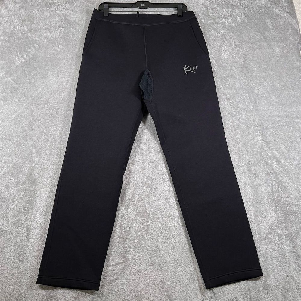 Resty‎ Besty Sauna Pants Unisex Medium Black Neoprene Gym Training Activewear